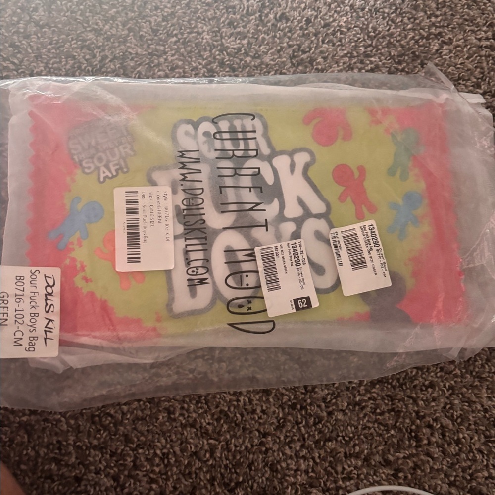 Dolls Kill Multicolor Sour Patch Crossbody Bag
